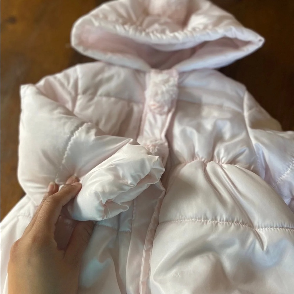 First Impressions Pom Pom Hooded Jacket